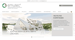 Desktop Screenshot of emutec.de