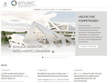Tablet Screenshot of emutec.de